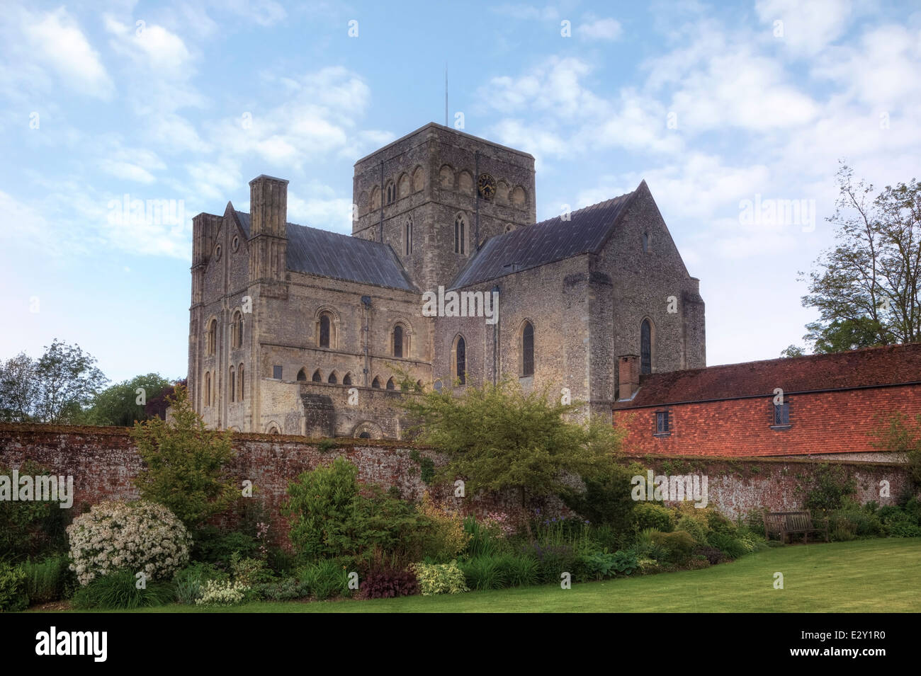 Krankenhaus St. Kreuz, Winchester, Hampshire, England, Vereinigtes Königreich Stockfoto