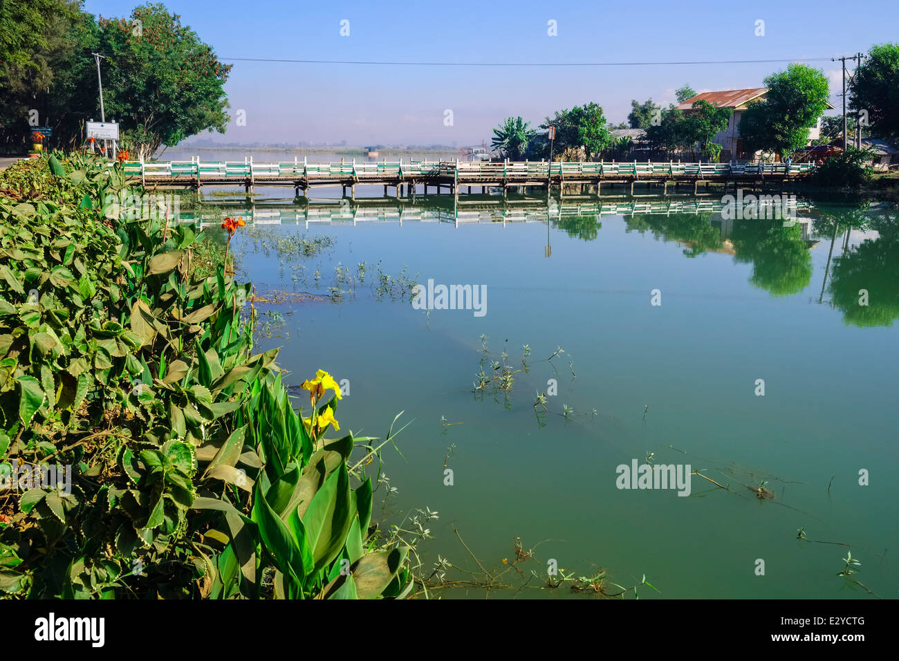 Thazi Teich, Nyaung Shwe, Myanmar, Asien Stockfoto