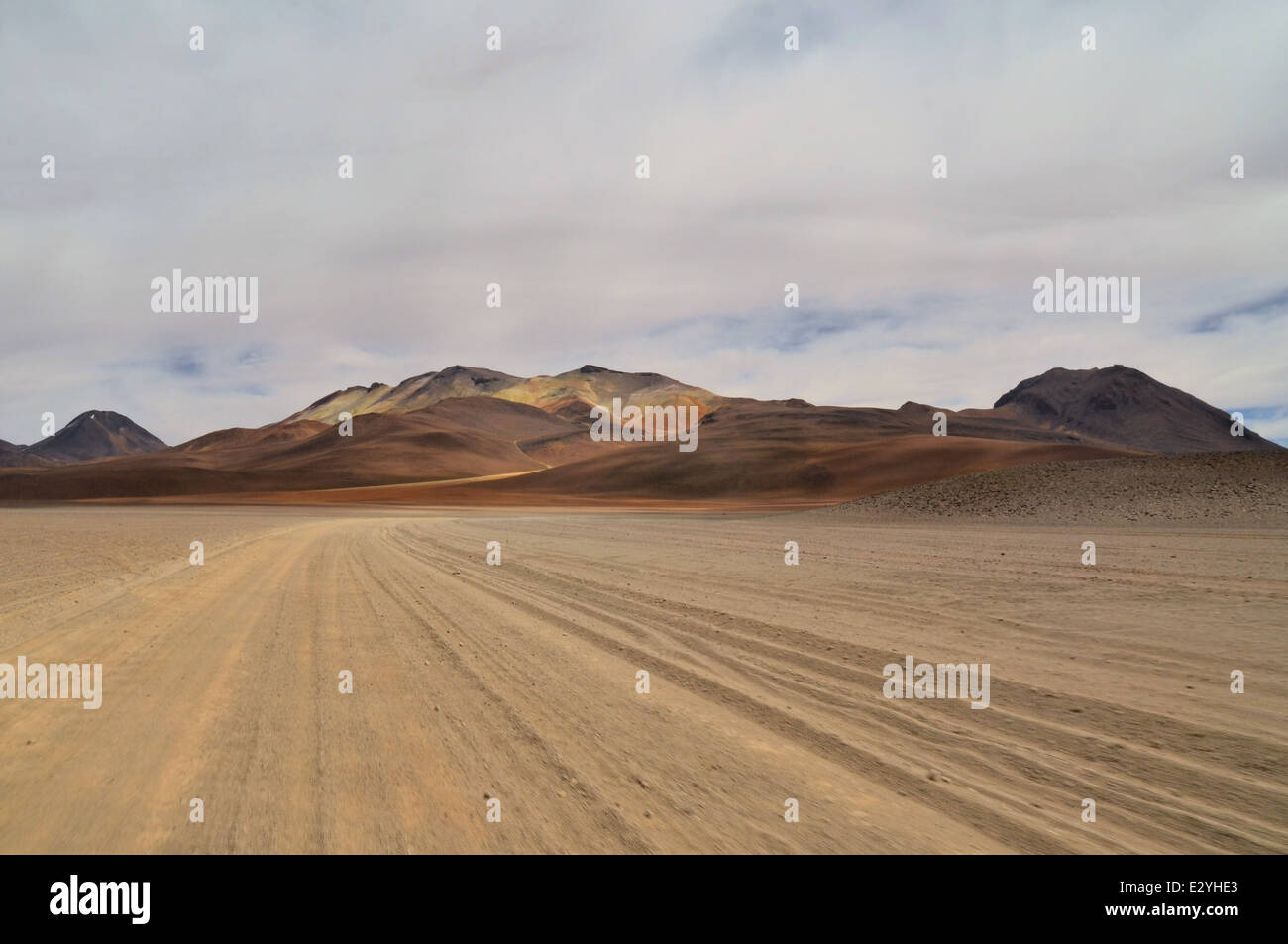 Dali es Wüste, surreal bunten karge Landschaft Stockfoto