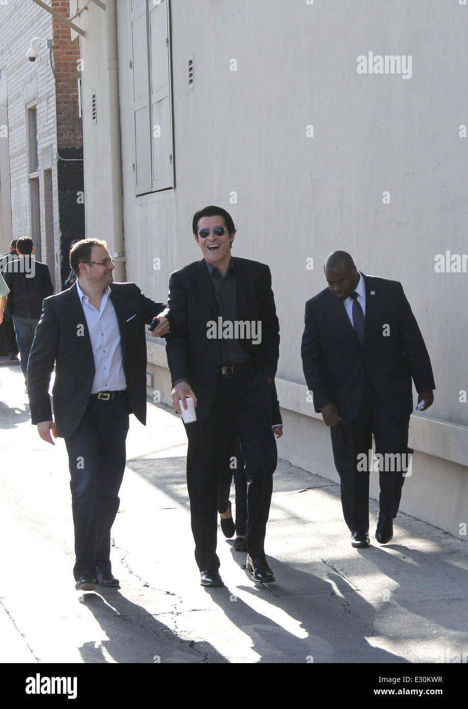 Prominente außerhalb ABCs "Jimmy Kimmel Live!" Studios Featuring: Goran Visnjic wo: Los Angeles, California, Vereinigte Staaten von Amerika bei: 25. April 2013 Stockfoto