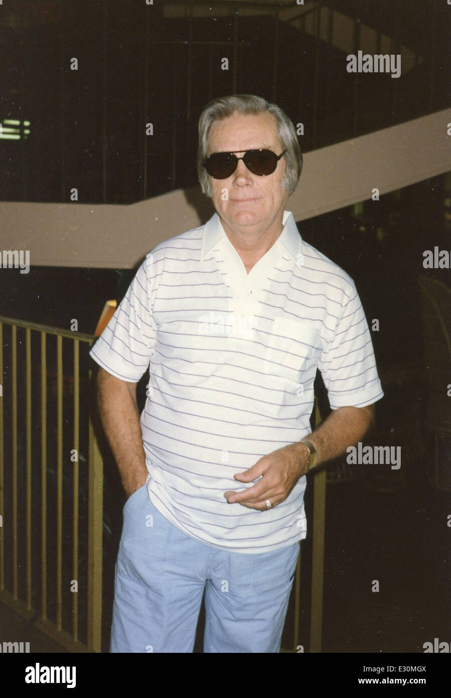 George Jones Archiv Fotos Featuring: George Jones wo: Los Angeles, CA, Vereinigte Staaten von Amerika bei: 12 Apr 1984JDM/WENN.c Stockfoto