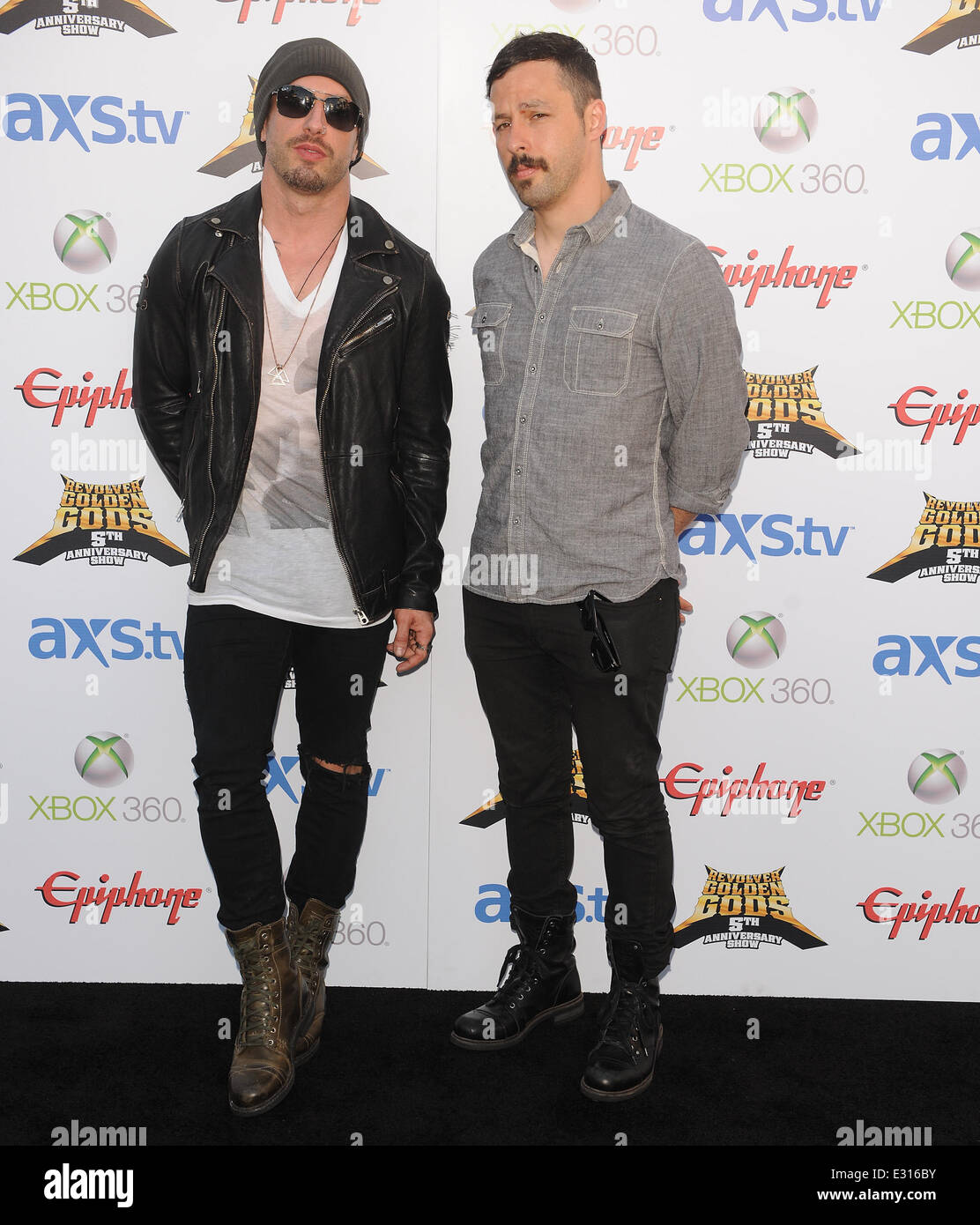 Die fünfte jährliche Revolver Golden Gods Awards show - Ankünfte Featuring: Dillinger Escape Plan wo: Los Angeles, CA, Vereinigte Staaten von Amerika bei: 2. Mai 2013 Stockfoto