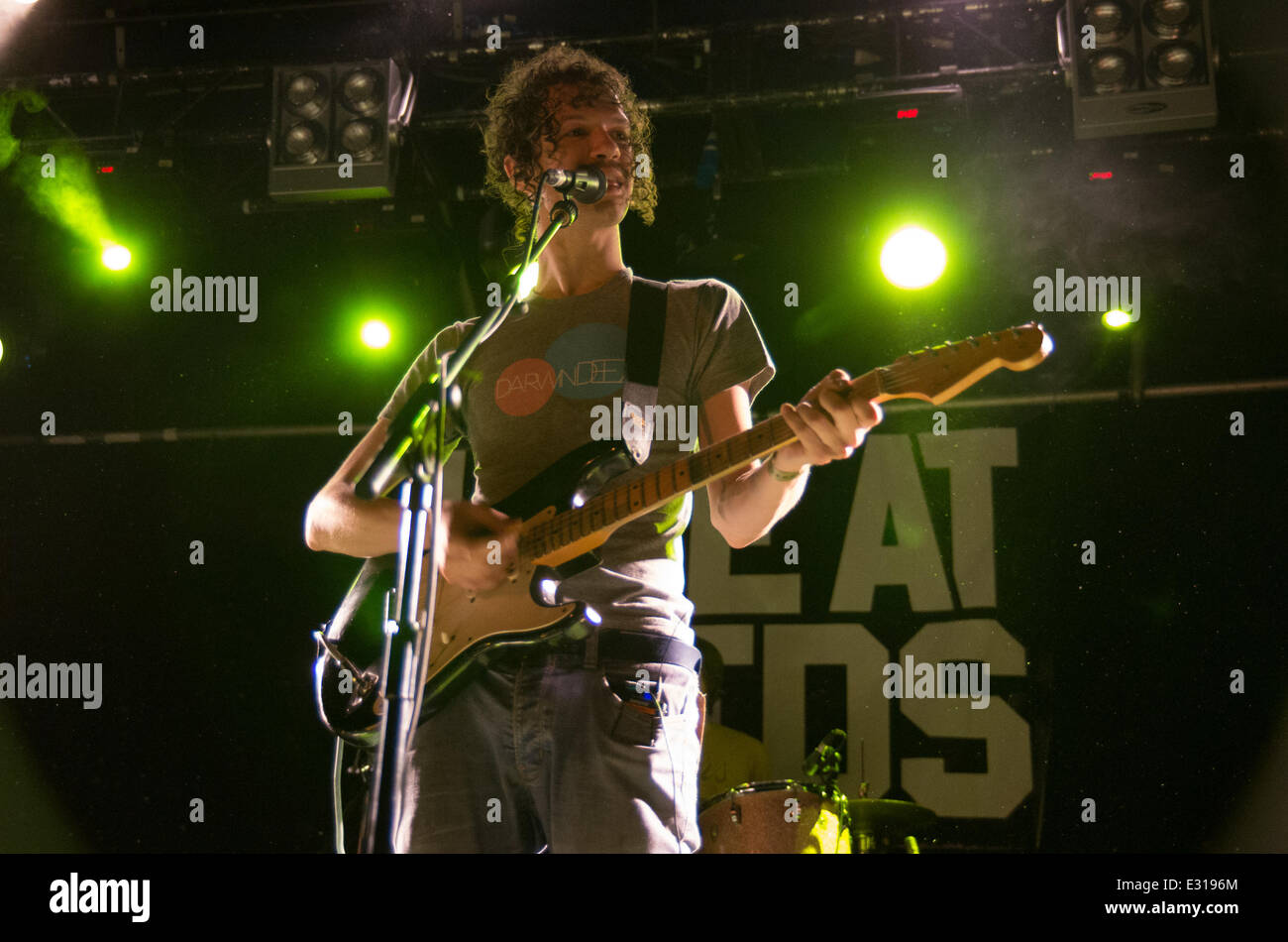 Live at Leeds 2013 - Performances mit: Darwin Deez wo: Leeds, Vereinigtes Königreich bei: 4. Mai 2013 Stockfoto