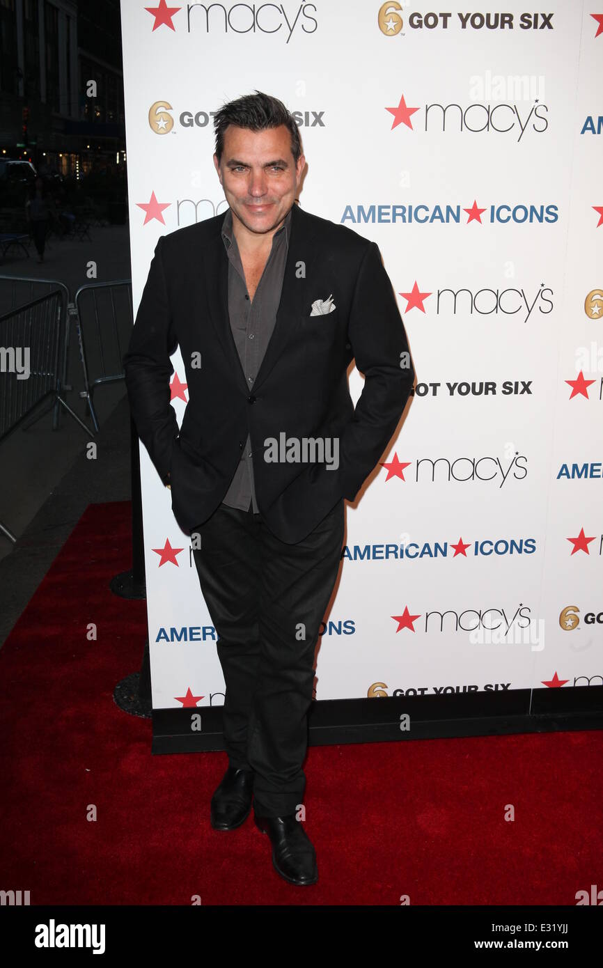 Macys "American Icons" Kampagne starten bei Gotham Hall mit: Todd Englisch wo: New York City, NY, Vereinigte Staaten, wann: 14 Stockfoto