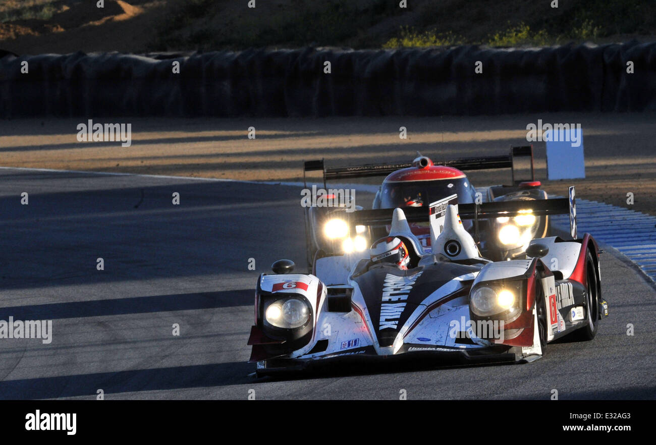 American Le Mans Series 2013 bei der Mazda Raceway Laguna Seca mit: Lucas Lohr Where: Kalifornien, Vereinigte Staaten, wann: 18. Mai 2013 Stockfoto