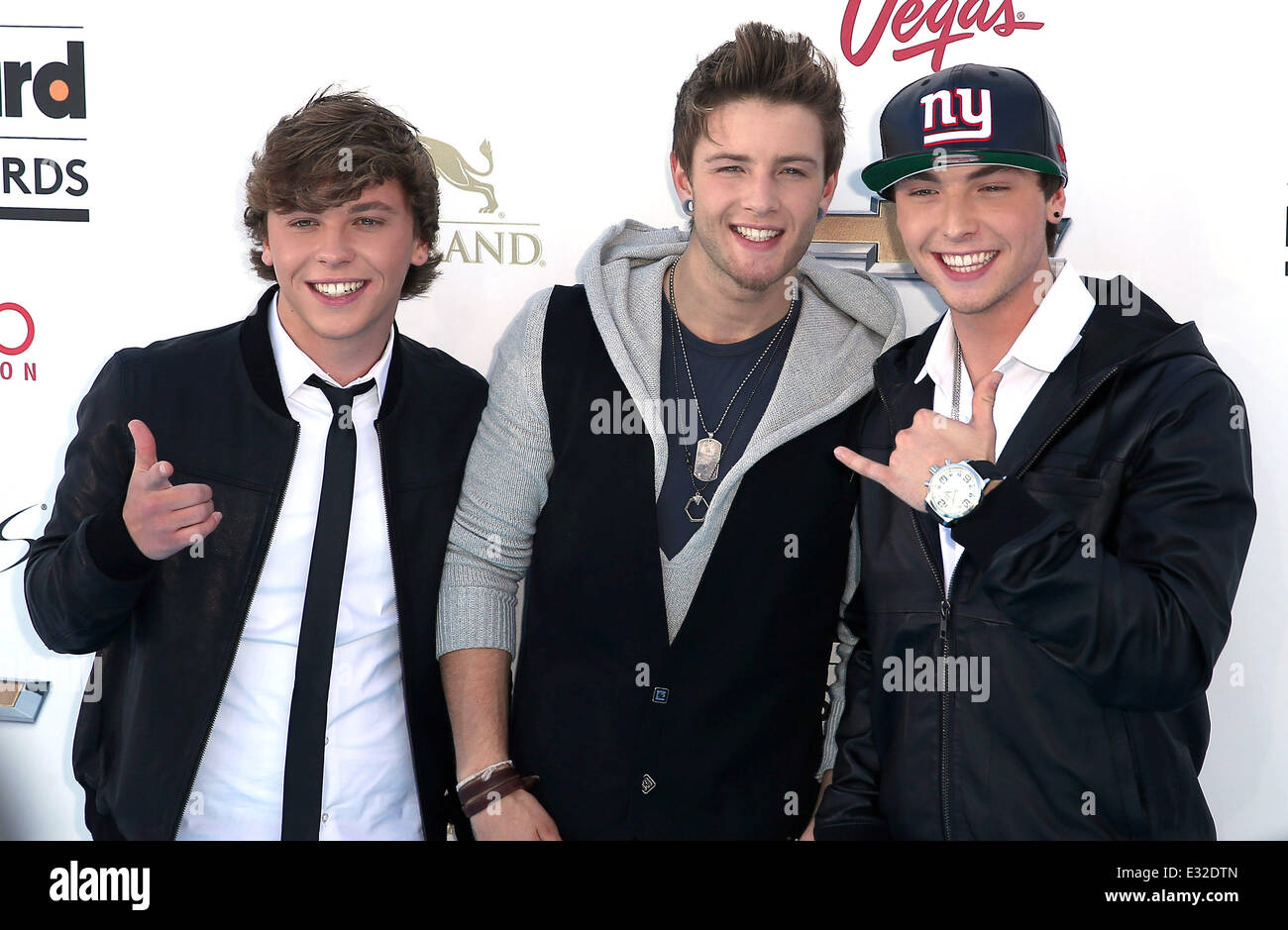 2013 billboard Music Awards in der MGM Grand Garden Arena - Ankünfte mit: Emblem3 wo: Las Vegas, Nevada, Vereinigte Staaten, wann: 19. Mai 2013 Stockfoto