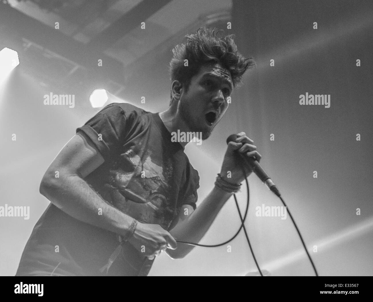 The Great Escape "Bastille" in Brighton Dome Featuring präsentiert: Bastille, wo Dan Smith: Brighton, Vereinigtes Königreich bei: 18. Mai 2013 Stockfoto