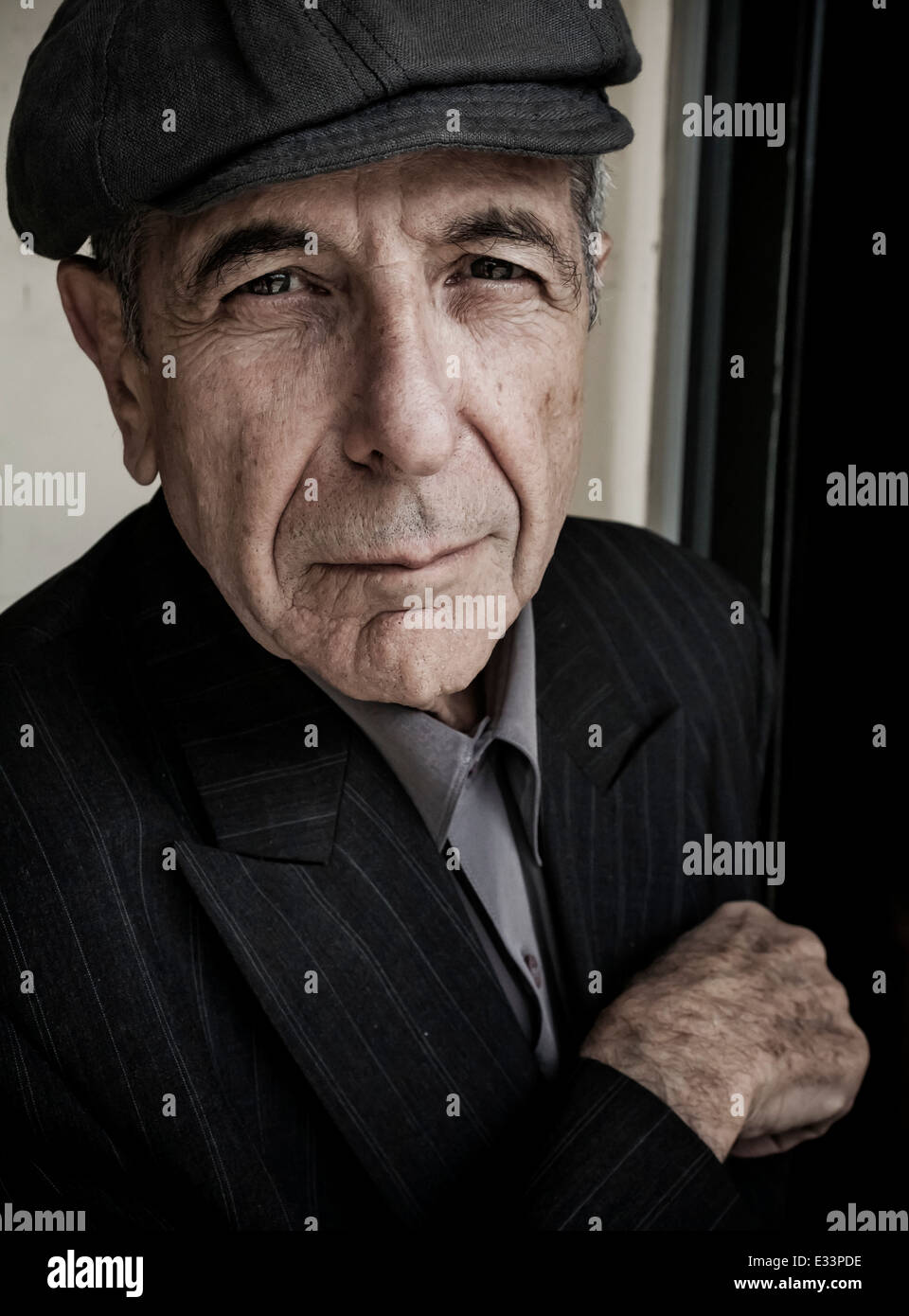 Leonard Cohen Stockfoto