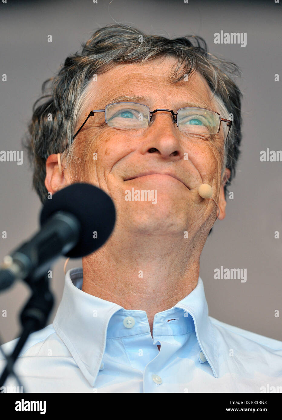 Groß wenn London statt am Hyde Park Featuring: Bill Gates wo: London, Vereinigtes Königreich bei: 08 Jun 2013NN. Stockfoto