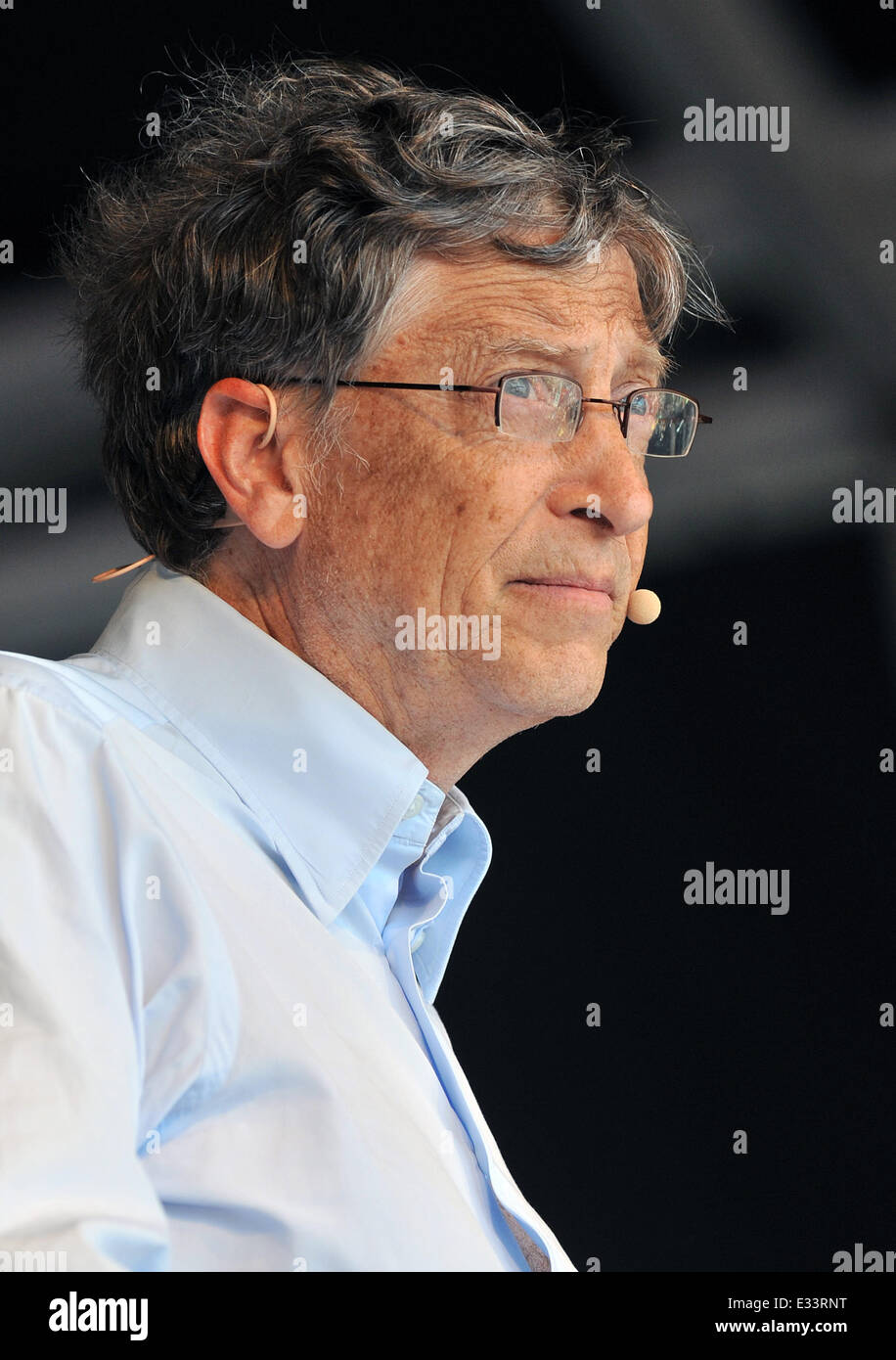 Groß wenn London statt am Hyde Park Featuring: Bill Gates wo: London, Vereinigtes Königreich bei: 8. Juni 2013. Stockfoto
