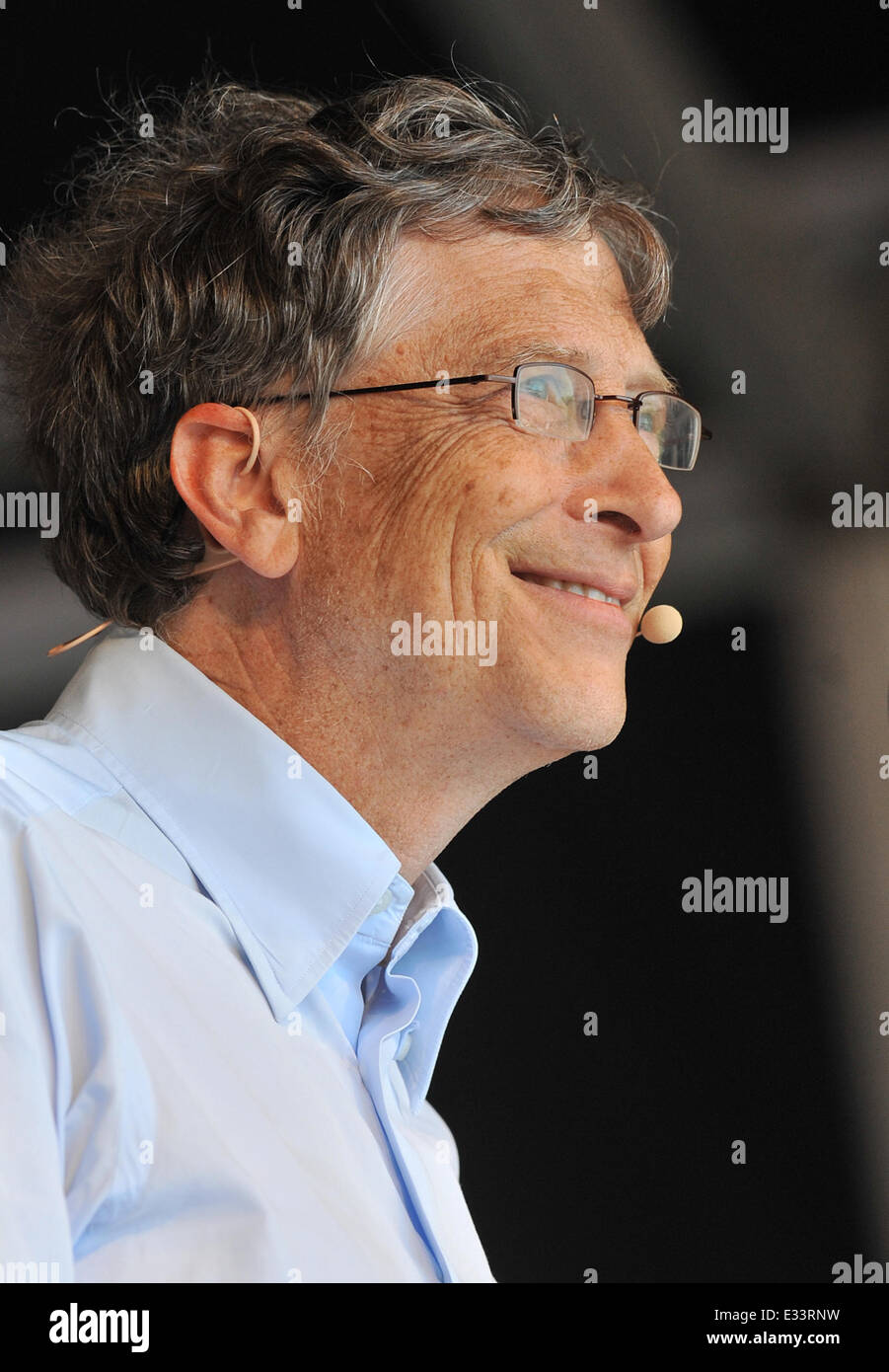 Groß wenn London statt am Hyde Park Featuring: Bill Gates wo: London, Vereinigtes Königreich bei: 8. Juni 2013 Stockfoto