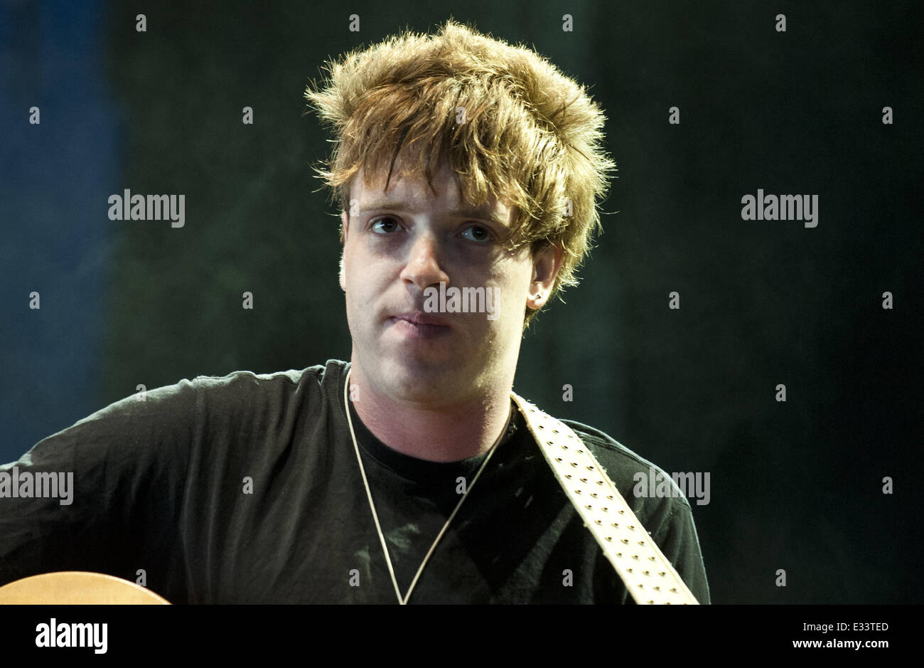 RockNess Festival in Inverness - Performances - Tag 2 mit: Benjamin Francis Leftwich wo: Inverness, Schottland bei: 8. Juni 2013 Stockfoto