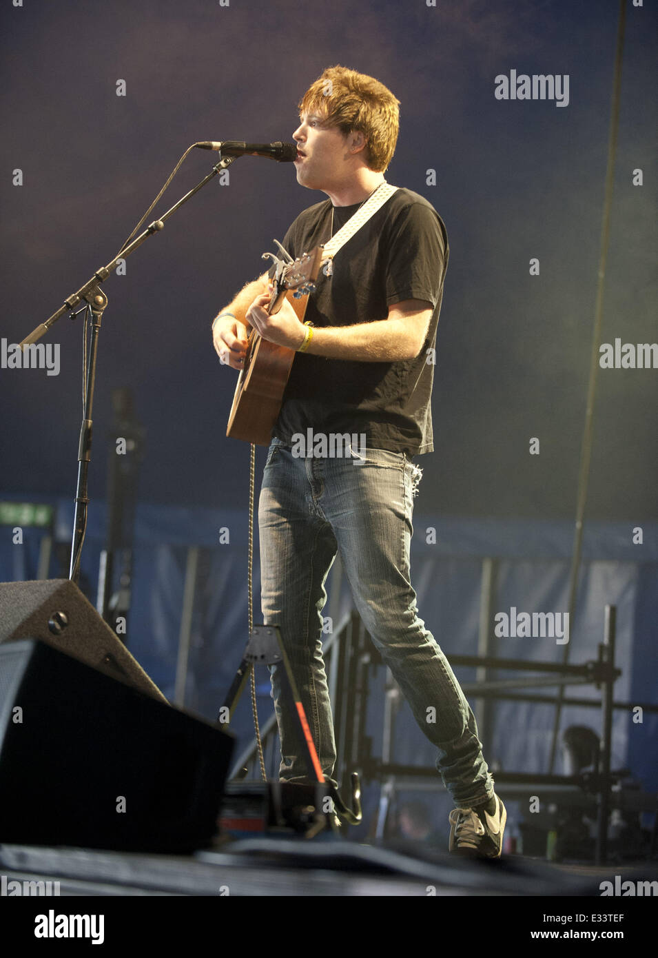 RockNess Festival in Inverness - Performances - Tag 2 mit: Benjamin Francis Leftwich wo: Inverness, Schottland bei: 08 J Stockfoto