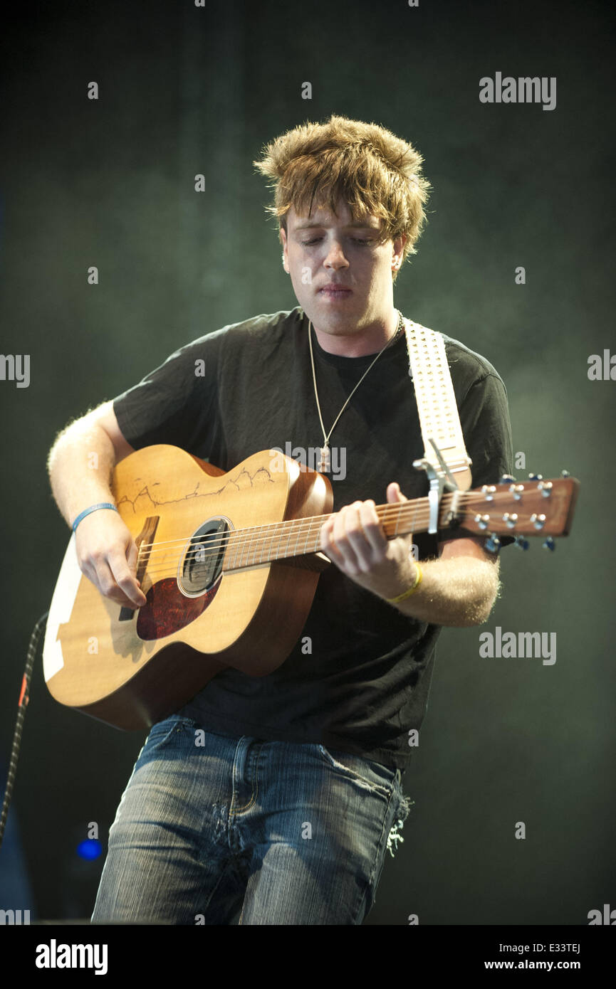 RockNess Festival in Inverness - Performances - Tag 2 mit: Benjamin Francis Leftwich wo: Inverness, Schottland bei: 08 J Stockfoto