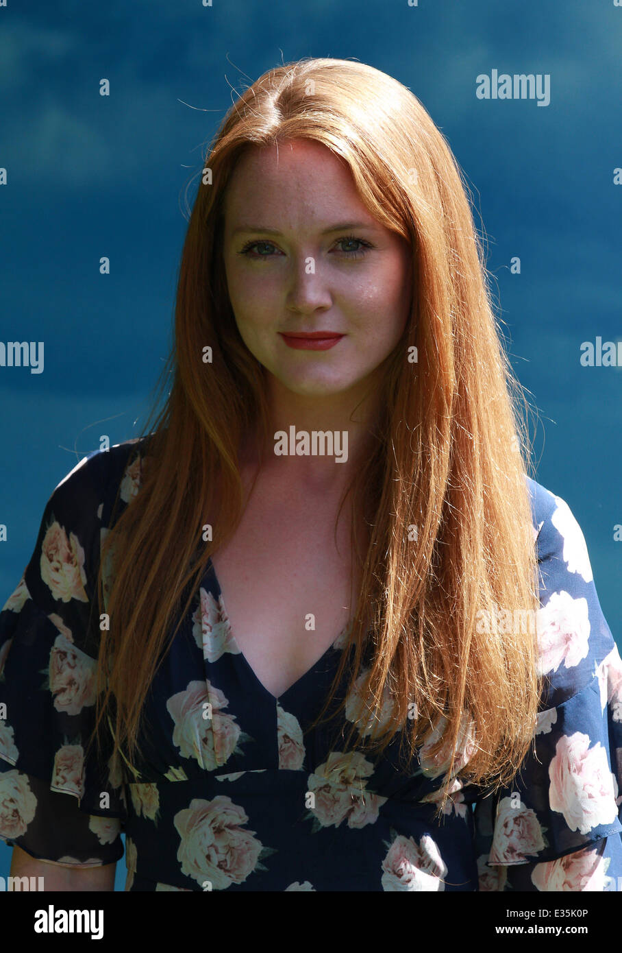 London, UK. 22. Juni 2014. Olivia Hallinan besucht das UK-Gala-Screening "Wie zu Train Your Dragon 2" in 3D im Vue West End Stockfoto