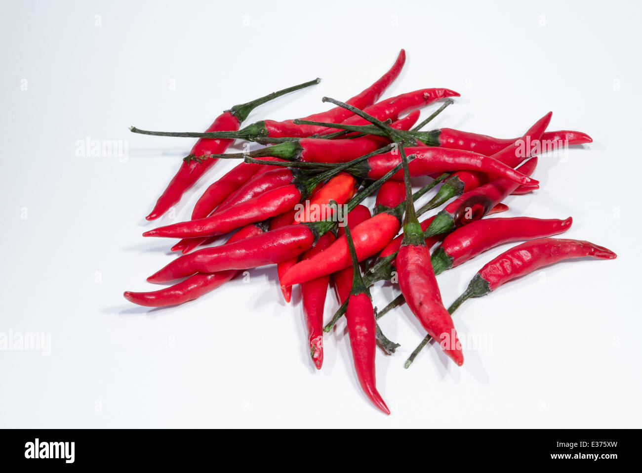 frische heiße kalte Paprika Stockfoto