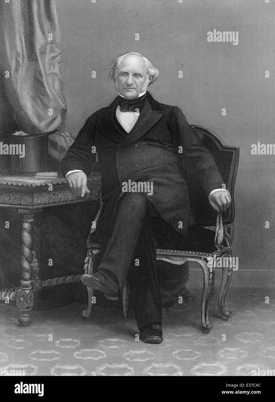 George Peabody, 1795-1869, amerikanisch-britischen Unternehmer und Philanthrop, Stockfoto