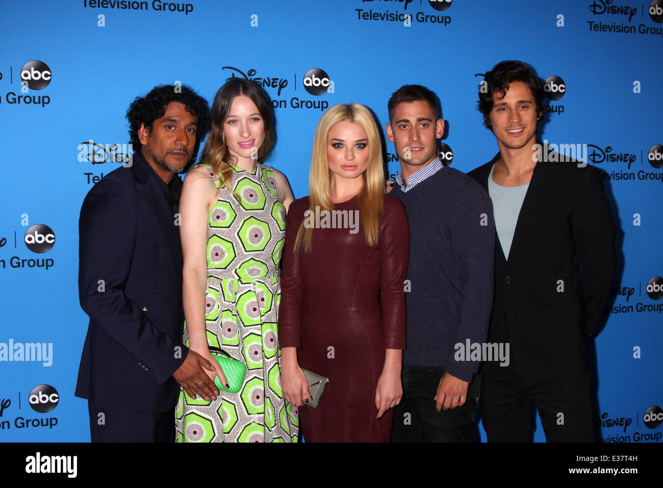 ABC TCA Sommer 2013 Party mit: Naveen Andrews, Sophie Lowe, Emma Rigby, Michael Socha, Peter Gadiot wo: Beverly Hills, CA, Vereinigte Staaten, wann: 5. August 2013 Stockfoto