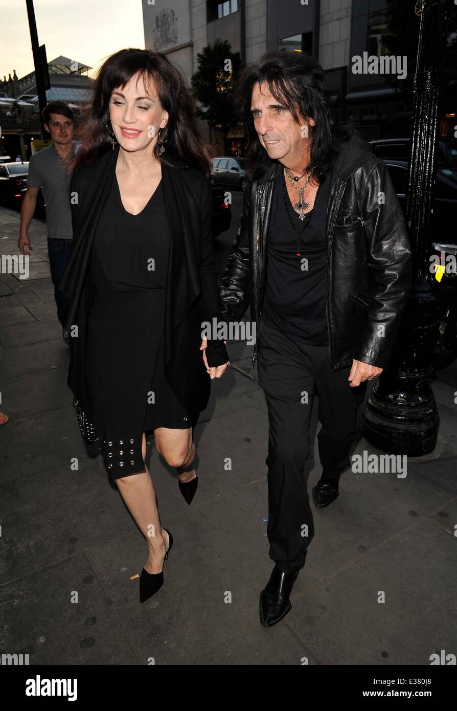 Alice cooper und seine frau sheryl -Fotos und -Bildmaterial in hoher ...