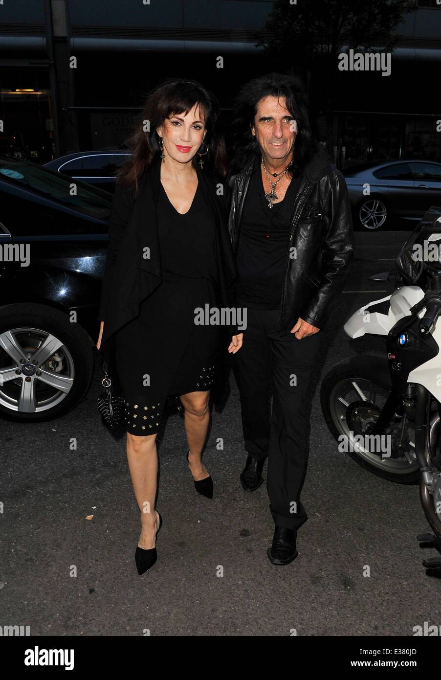 Picture of Alice cooper und seine frau sheryl -Fotos und -Bildmaterial in hoher ...