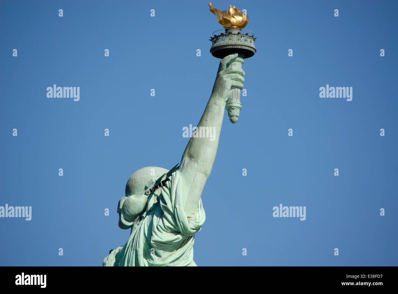 Freiheitsstatue in New York, Vereinigte Staaten Stockfoto