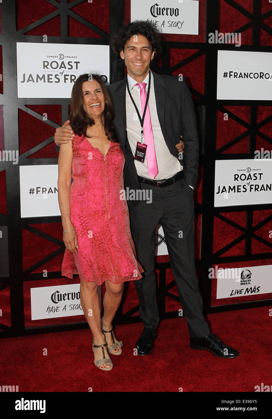 Comedy Central Roast von James Franco statt in den Culver Studios mit Culver City: Betsy Lou Franco, Tom Franco wo: Culver City, Kalifornien, Vereinigte Staaten, wann: 26. August 2013 Stockfoto