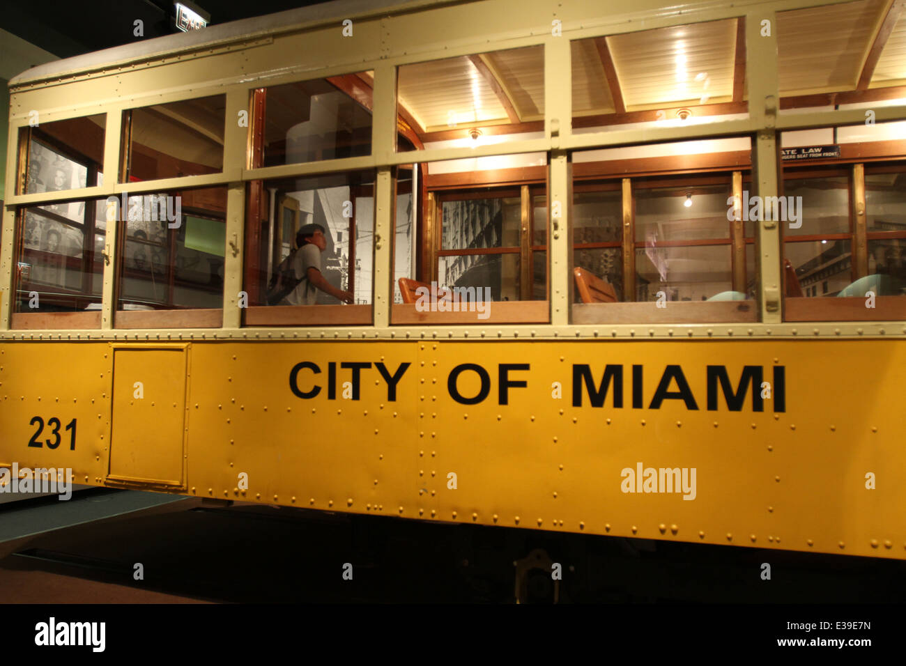 Miami-Geschichtsmuseum zeigt die Vielfalt von Süd-Florida. Stockfoto