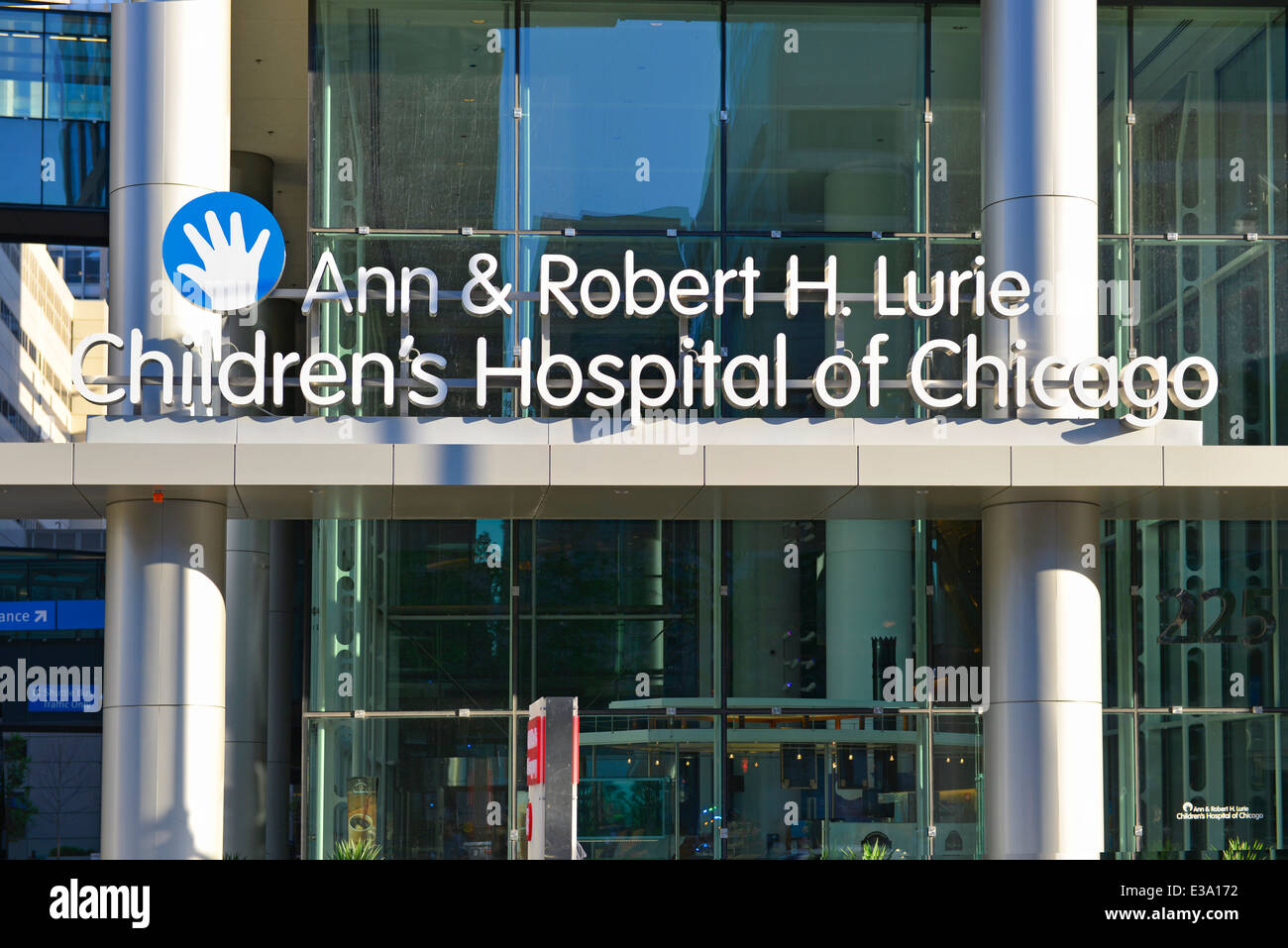 Ann und Robert H. Lurie Kinder Krankenhaus von Chicago, Illinois, USA Stockfoto