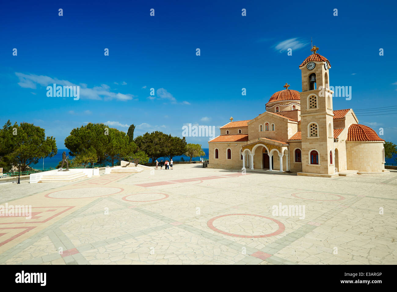 St.Raphael Kirche Zyperns Stockfoto