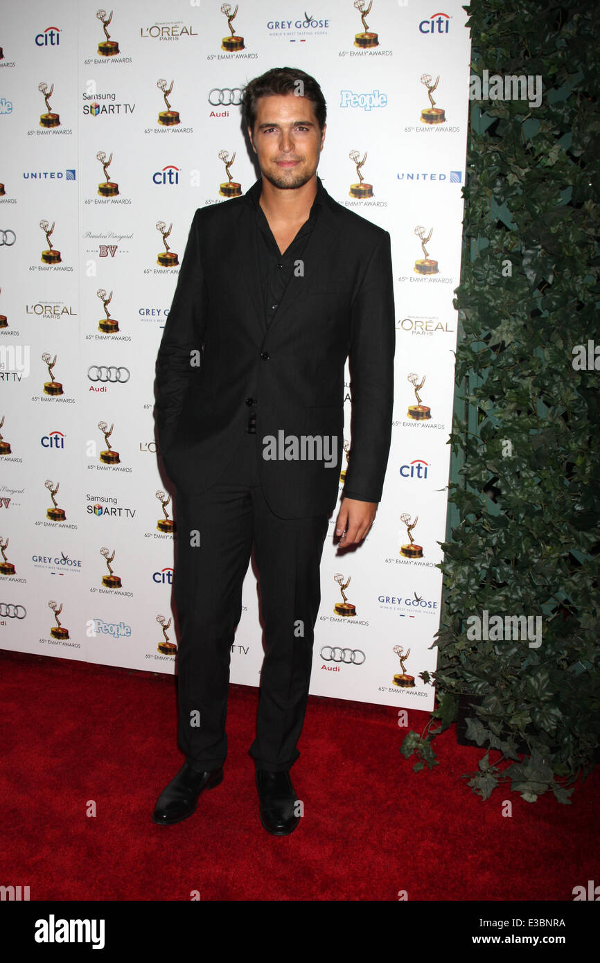 Emmys Darsteller nominiert Rezeption Mitwirkende: Diogo Morgado wo: West Hollywood, CA, Vereinigte Staaten, wann: 21 September 2013 Stockfoto