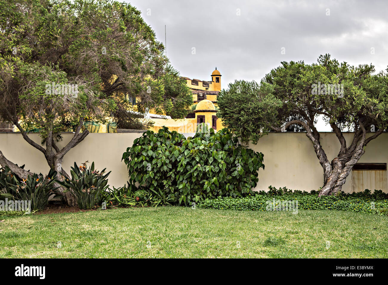 Museu de Arte Contemporânea - Fortaleza de Santiago. Funchal, Madeita Insel, Portugal Stockfoto