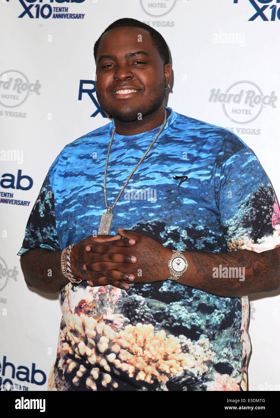 Musik-Mogul Sean Kingston Gastgeber End Of Summer Bash auf der Rehab im Hard Rock Hotel and Casino in Las Vegas mit: Sean Kin Stockfoto