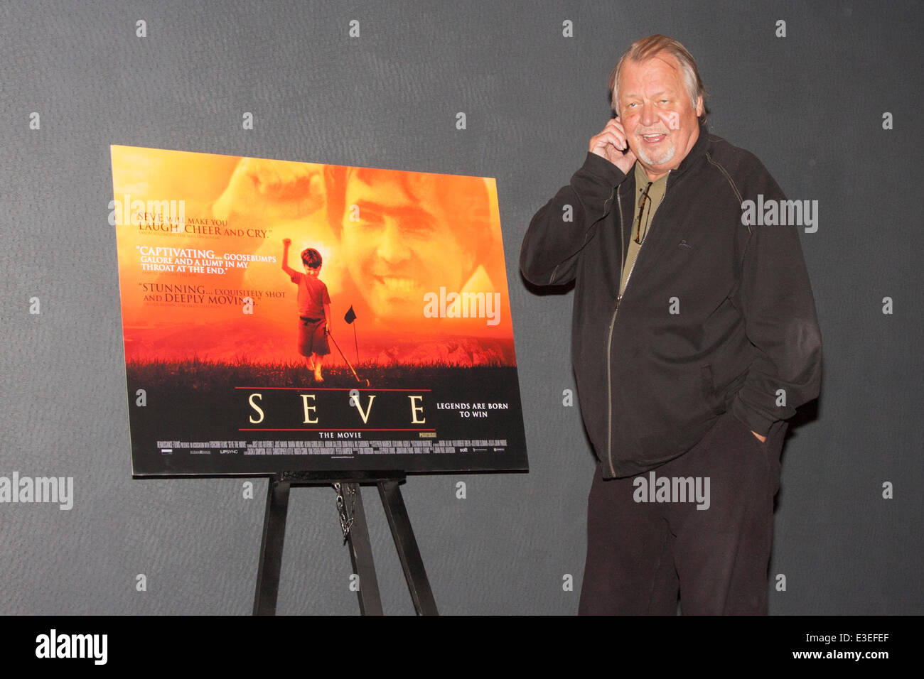 London, UK. 23. Juni 2014. Starsky und Hutch Schauspieler David Soul besucht die Premiere des Films Seve, ein Biopic des Lebens von den legendären spanischen Golfer Seve Ballesteros. Stockfoto