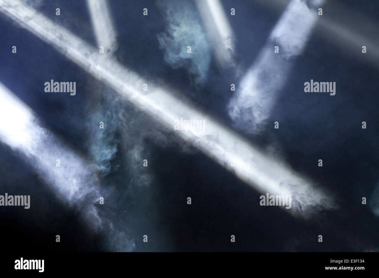 Bühnenbeleuchtung Stockfoto