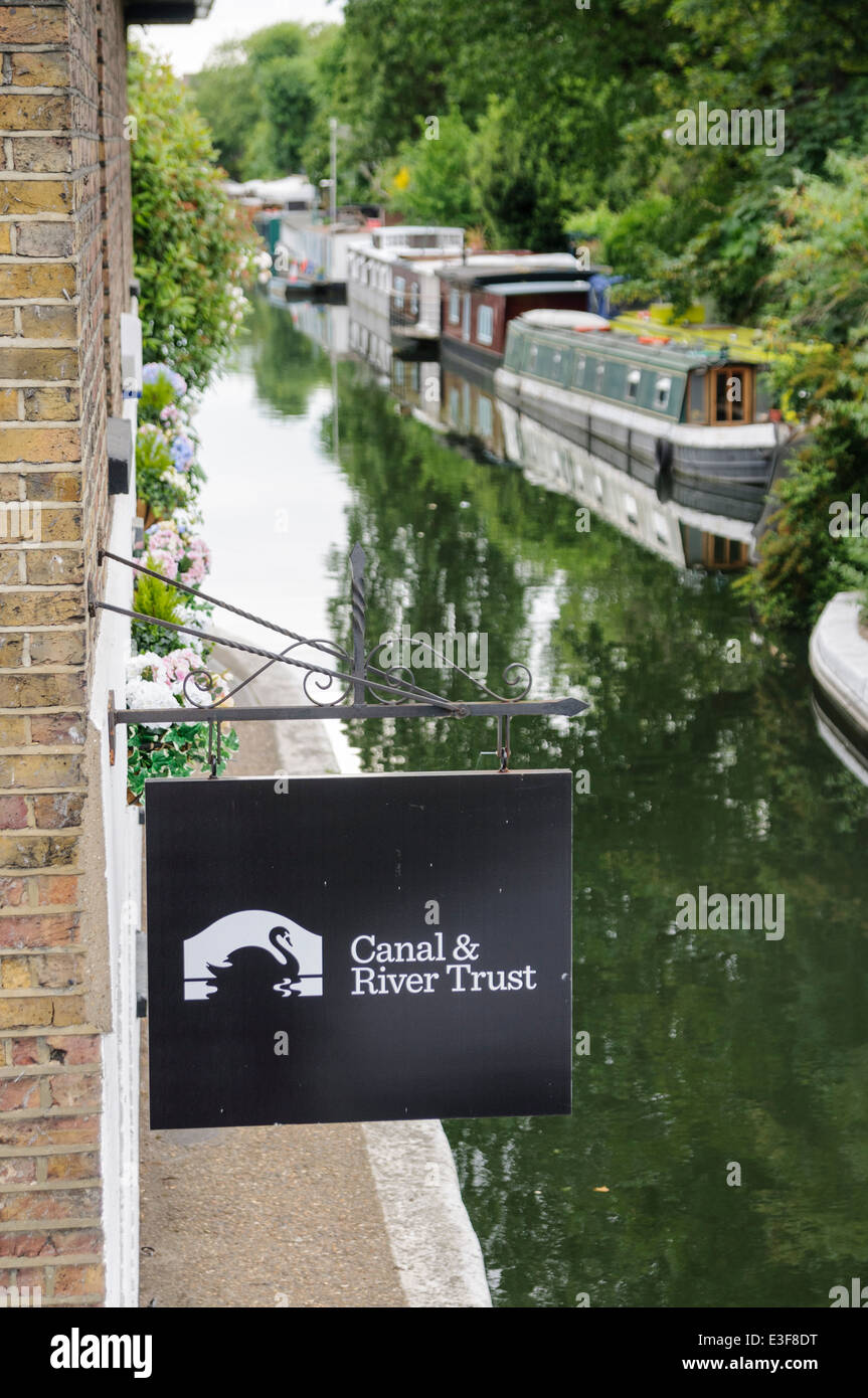 Kanal und Fluss Vertrauen Büro, Paddington Stockfoto