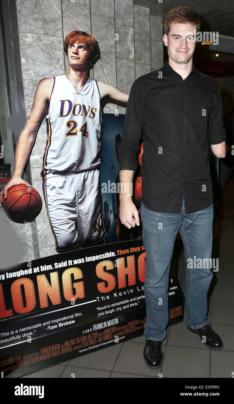"Long Shot: Kevin Laue Story" Los Angeles Premiere - innen Featuring: Kevin Laue wo: Los Angeles, Kalifornien, Vereinigte St Stockfoto