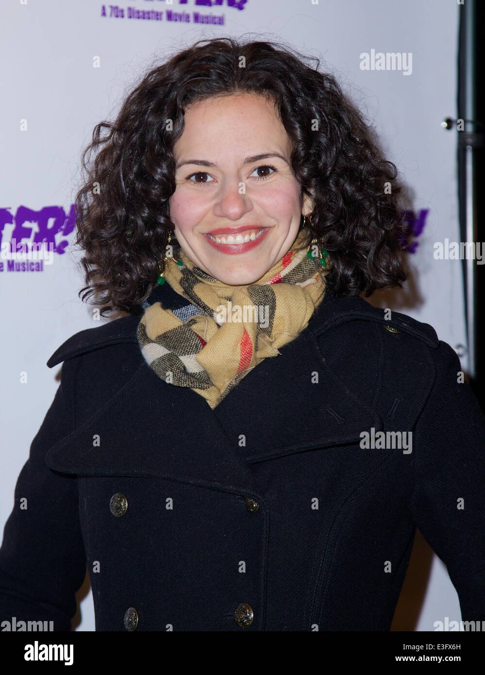 Die Premiere der Katastrophe! Off-Broadway in St. Lukes Theater mit: Mandy Gonzalez wo: New York City, NY, Vereinigte Staaten, wann: 4. November 2013 Stockfoto