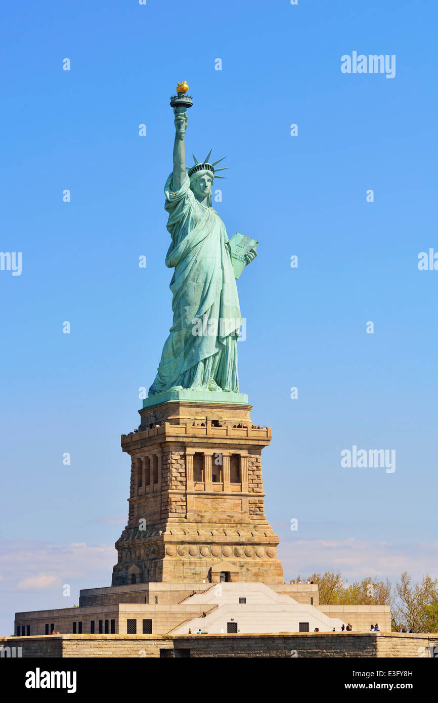 Statue of Liberty, Liberty Island, New York Stockfoto