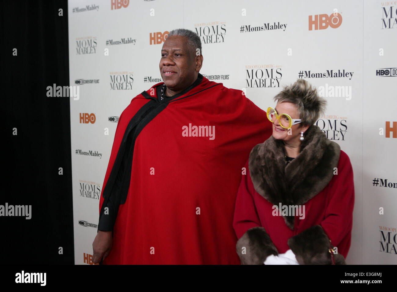 HBO beherbergt Special Screening von Whoopi Goldberg präsentiert Moms Mabley at The Apollo Theater 253 West 125th Street Featuring: Andre Leon Tally, Gast wo: NYC, New York, Vereinigte Staaten von Amerika bei: 8. November 2013 Stockfoto