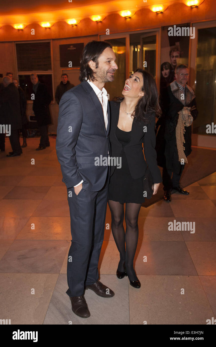 Theaterpreis "Der Faust" Award Ceremony am Schillertheater.  Mitwirkende: Moritz Rinke wo: Berlin, Deutschland: 16. November 2013 Stockfoto