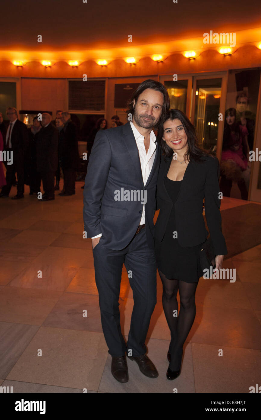 Theaterpreis "Der Faust" Award Ceremony am Schillertheater.  Mitwirkende: Moritz Rinke wo: Berlin, Deutschland: 16. November 2013 Stockfoto
