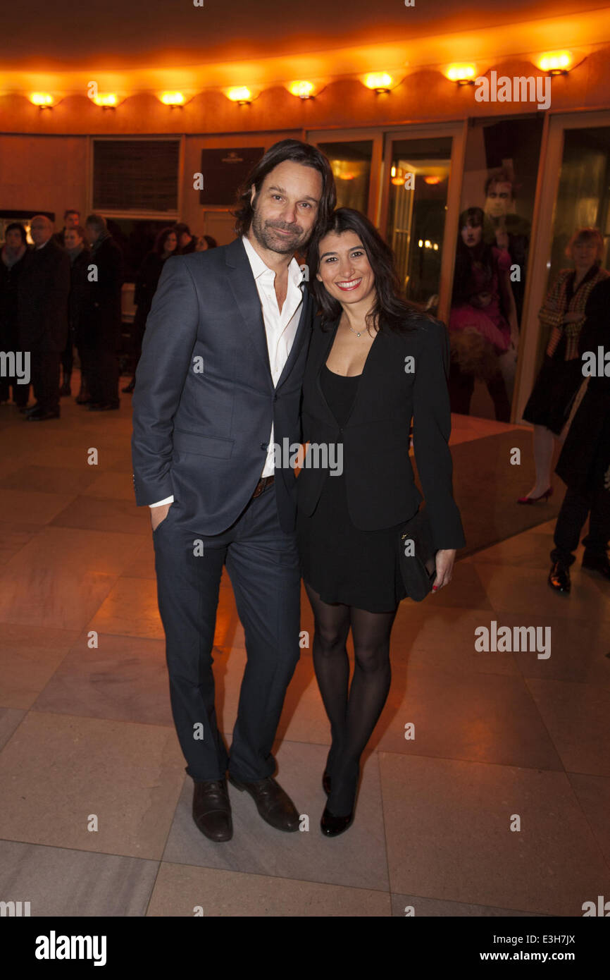 Theaterpreis "Der Faust" Award Ceremony am Schillertheater.  Mitwirkende: Moritz Rinke wo: Berlin, Deutschland: 16. November 2013 Stockfoto