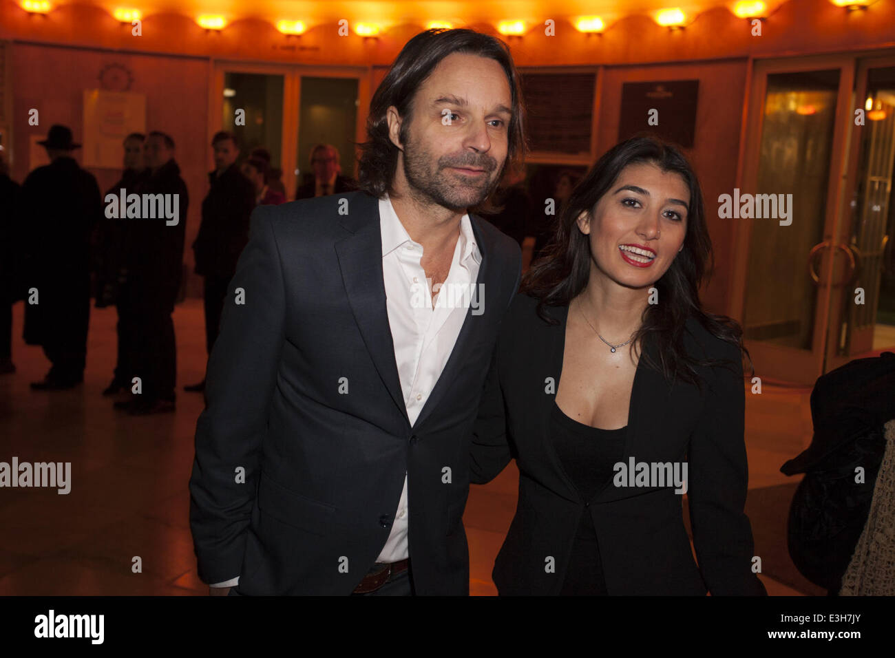 Theaterpreis "Der Faust" Award Ceremony am Schillertheater.  Mitwirkende: Moritz Rinke wo: Berlin, Deutschland: 16. November 2013 Stockfoto