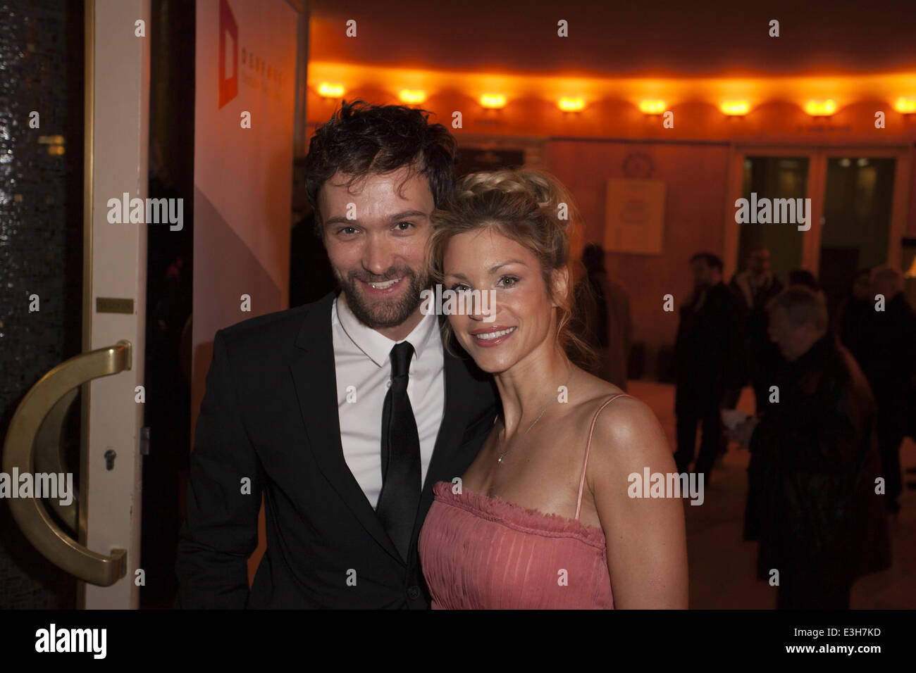 Theaterpreis "Der Faust" Award Ceremony am Schillertheater.  Mitwirkende: Nina Gnädig wo: Berlin, Deutschland: 16. November 2013 Stockfoto
