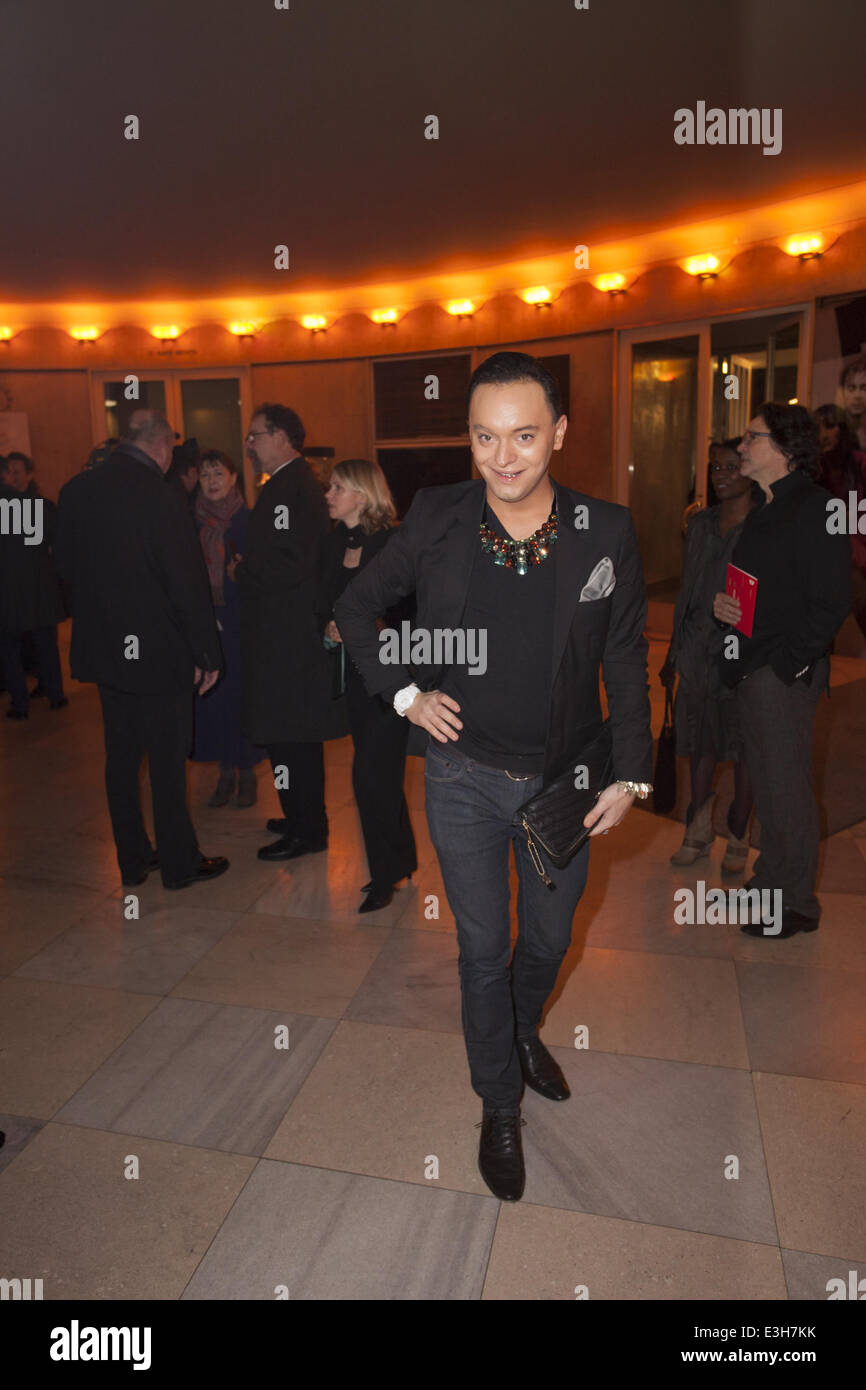 Theaterpreis "Der Faust" Award Ceremony am Schillertheater.  Mitwirkende: Gast wo: Berlin, Deutschland bei: 16. November 2013 Stockfoto