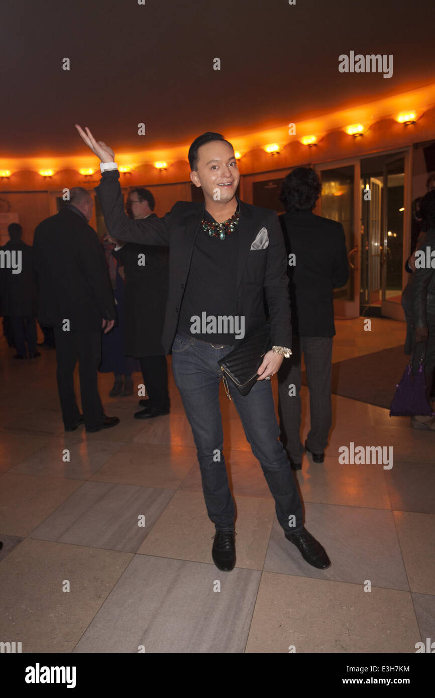 Theaterpreis "Der Faust" Award Ceremony am Schillertheater.  Mitwirkende: Gast wo: Berlin, Deutschland bei: 16. November 2013 Stockfoto