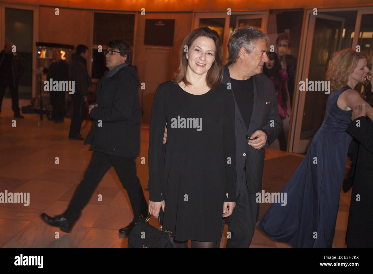 Theaterpreis "Der Faust" Award Ceremony am Schillertheater.  Mit: Martina Gedeck Where: Berlin, Deutschland bei: 16. November 2013 Stockfoto