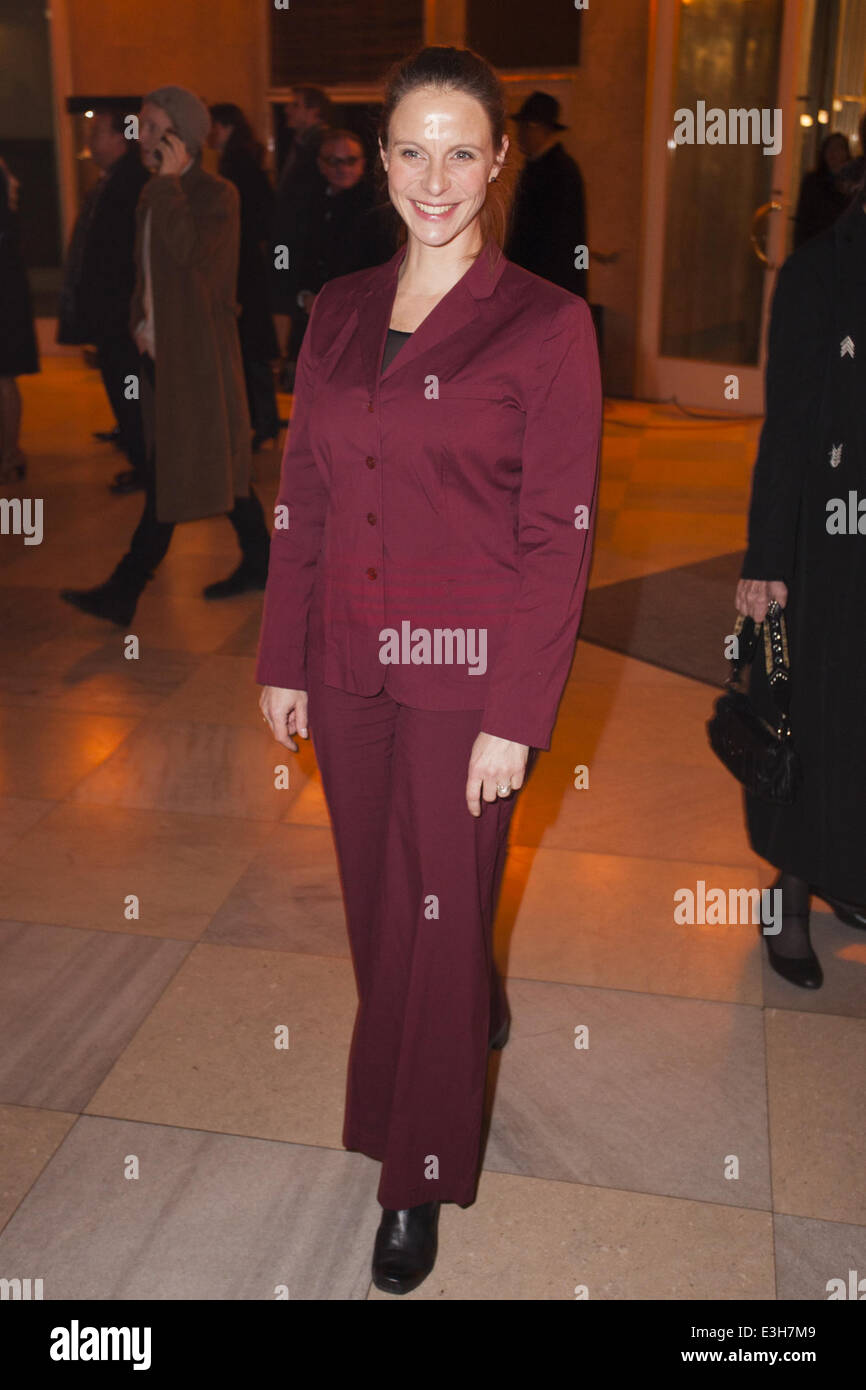 Theaterpreis "Der Faust" Award Ceremony am Schillertheater.  Mitwirkende: Gast wo: Berlin, Deutschland bei: 16. November 2013 Stockfoto