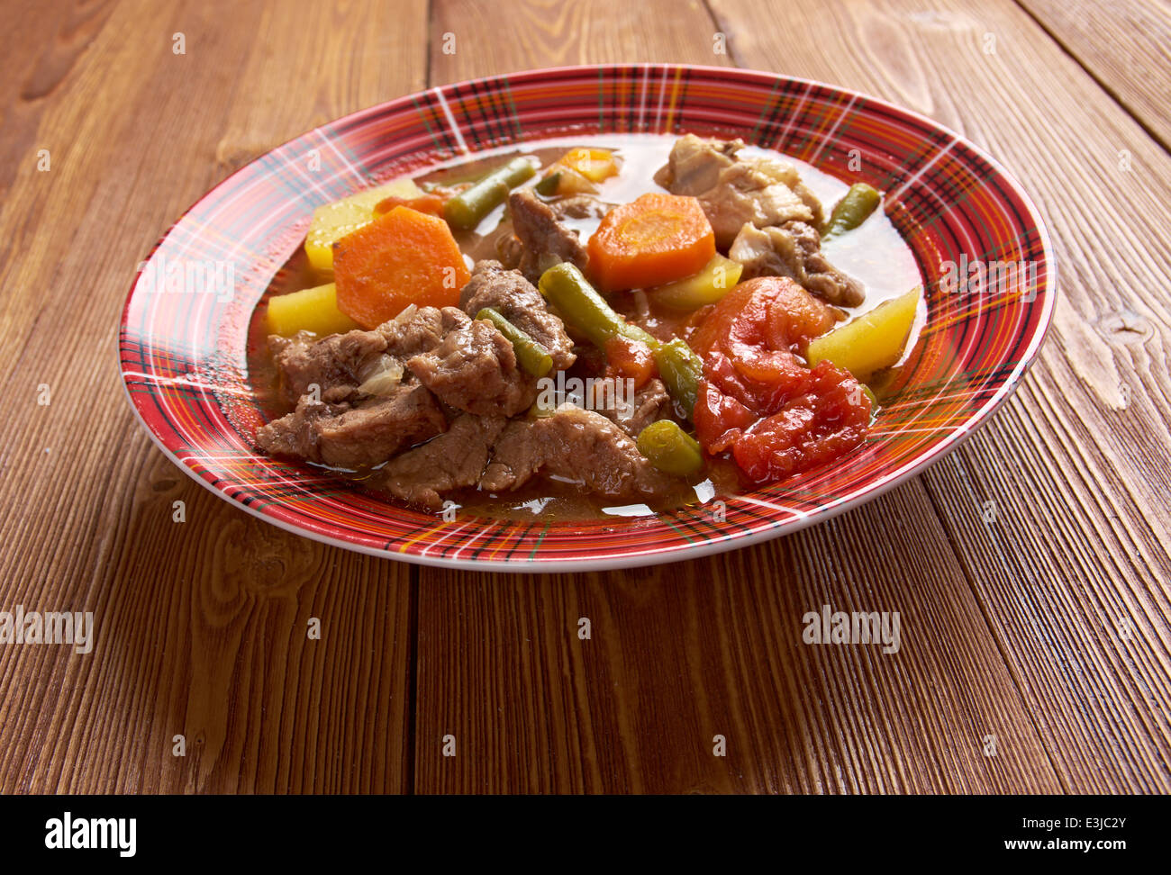 Super-Eintopf Wisconsin.traditional Schale Amerikas Dairyland.country Küche Stockfoto