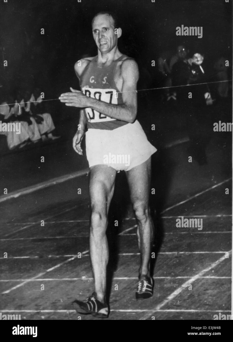 Giuseppe Dordoni, XVI. Olympischen Spiele in melbourne Stockfoto